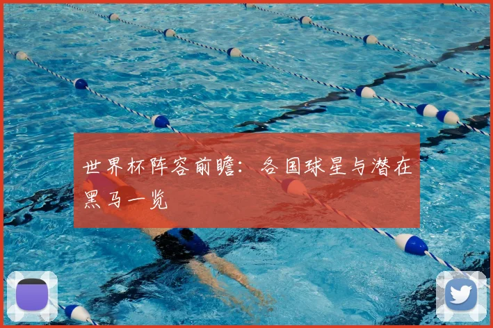 世界杯阵容前瞻：各国球星与潜在黑马一览