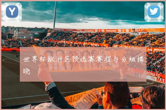 世界杯欧洲区预选赛赛程与分组揭晓